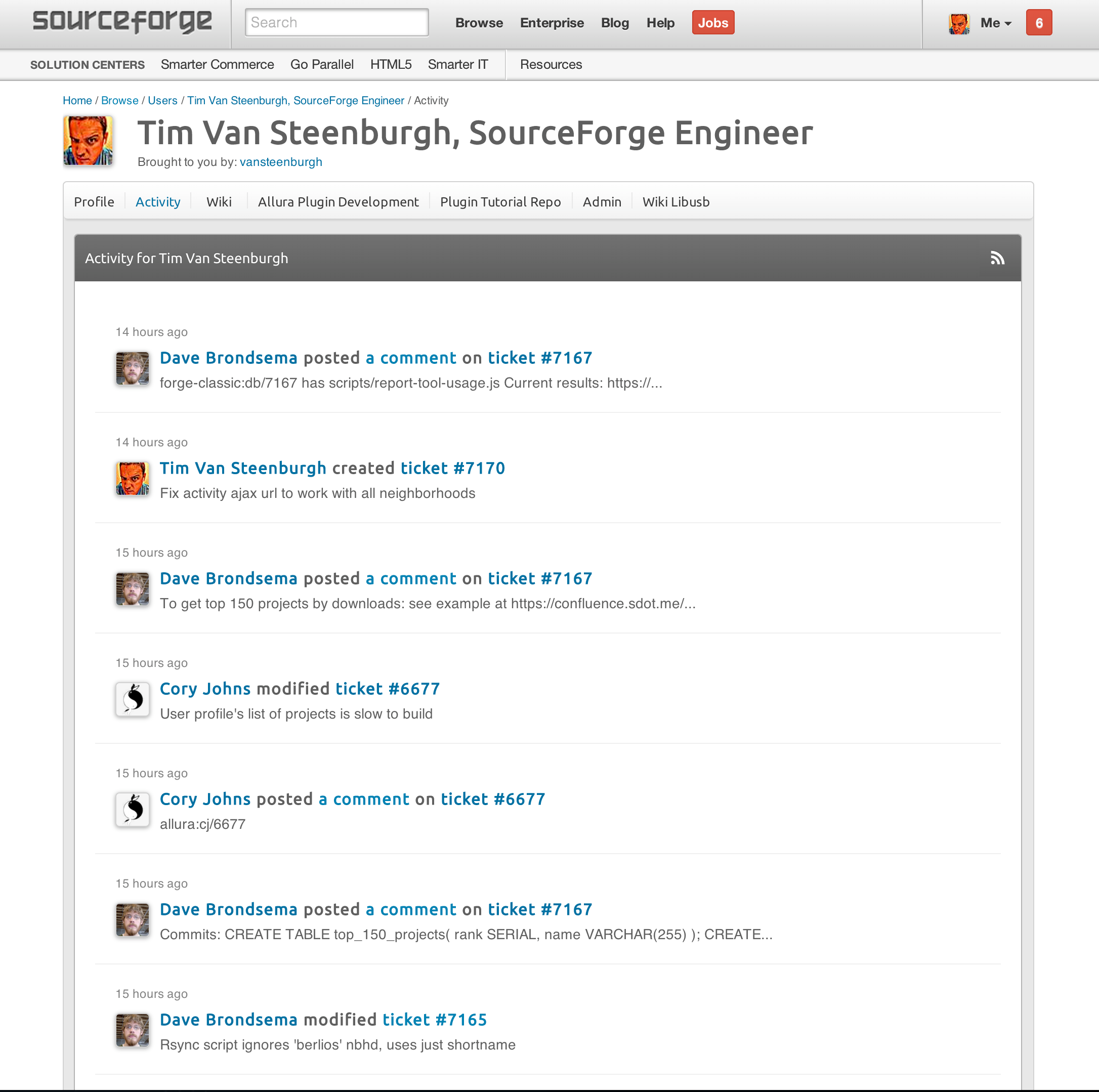 Each timeline also includes an RSS feed, allowing you to subscribe to timeline updates with your RSS reader.