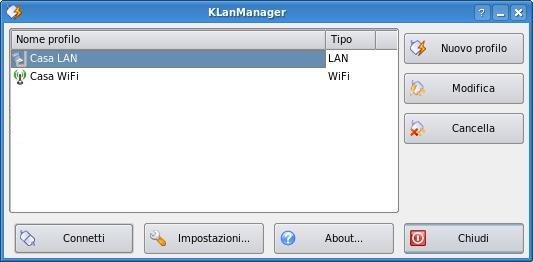 KLanManager 0.1