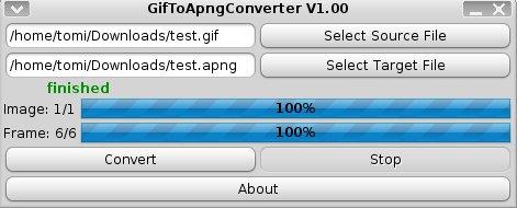 http://sourceforge.net/projects/giftoapngconver/ Works great for me, made my sexy avatar with it. Enjoy. Screenshot from site: