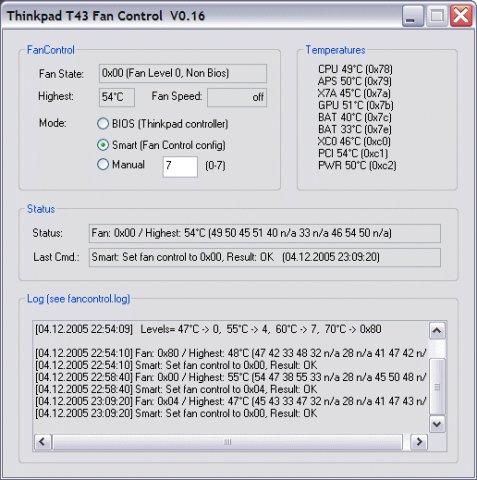 Ohad's Blog - Thinkpad Notebook Fan Controller