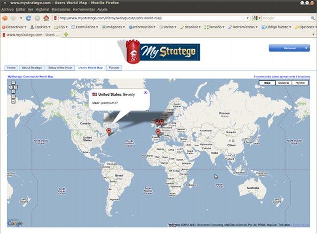 Liferay Portlet GeoIP Usersmap, display users on Google Maps