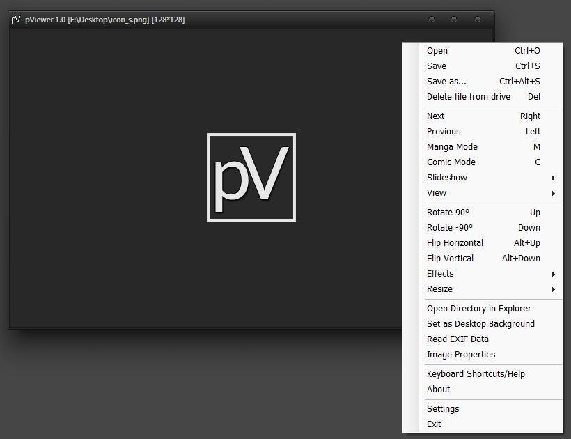 pViewer screenshot