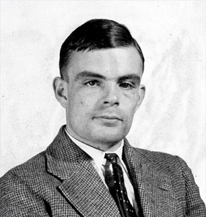 Alan Turing - Image taken from princeton.edu 