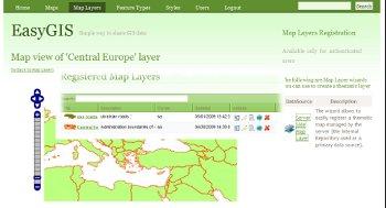 DashBoard - map layers