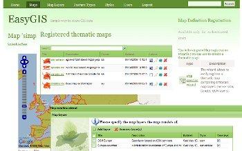 DashBoard - thematic maps