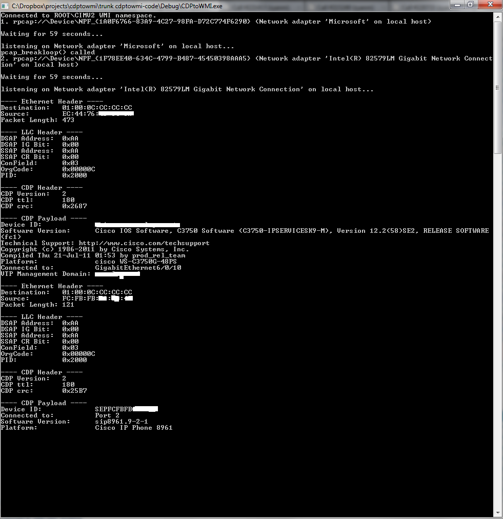 Debug Output