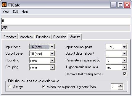 ttcalc