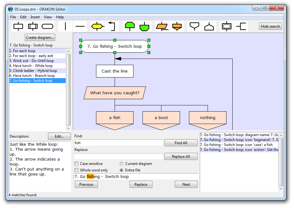 Dragon editor